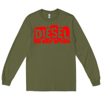Army Green Diesel The Only Option Long Sleeve Tee - linhVisuals