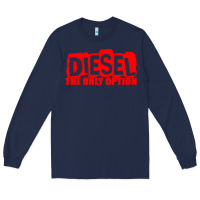 Navy Diesel The Only Option Long Sleeve Tee - linhVisuals