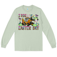 Matcha I Dig Easter Day Long Sleeve Tee - CowhideDigitalArt