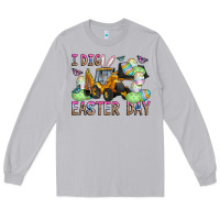 Moon Dust I Dig Easter Day Long Sleeve Tee - CowhideDigitalArt