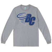 Heather Grey brevard college Long Sleeve Tee - linhVisuals