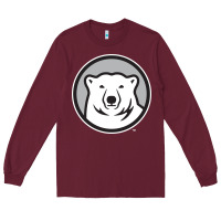 Burgundy bowdoin college Long Sleeve Tee - linhVisuals