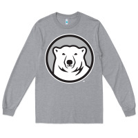Heather Grey bowdoin college Long Sleeve Tee - linhVisuals