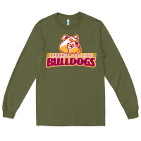 Army Green brooklyn college Long Sleeve Tee - linhVisuals