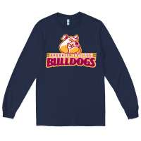 Navy brooklyn college Long Sleeve Tee - linhVisuals