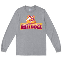 Heather Grey brooklyn college Long Sleeve Tee - linhVisuals