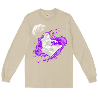 Mushroom techno astronaut electronic music rave festival raver t shirt Long Sleeve Tee - linhVisuals