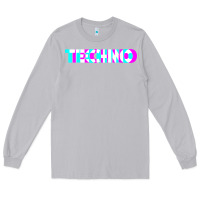 Moon Dust techno music t shirt Long Sleeve Tee - linhVisuals