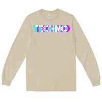 Mushroom techno music t shirt Long Sleeve Tee - linhVisuals
