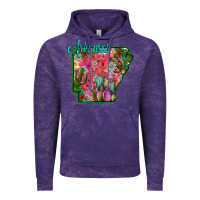 Cloud Purple arkansas Vintage Hoodie - SublimationCraftShop