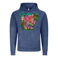 Vintage Denim arkansas Vintage Hoodie - SublimationCraftShop