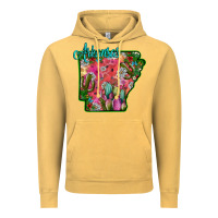 Vintage Mustard arkansas Vintage Hoodie - SublimationCraftShop