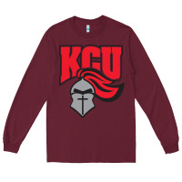 Burgundy kentucky christian university knights Long Sleeve Tee - linhVisuals