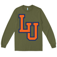 Army Green langston university lion Long Sleeve Tee - linhVisuals