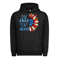 Pigment Black patriotic sunflower no background Urban Hoodie - Jasminsmagicworld