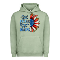 Pigment Oil Green patriotic sunflower no background Urban Hoodie - Jasminsmagicworld