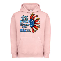 Pigment Salmon patriotic sunflower no background Urban Hoodie - Jasminsmagicworld