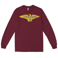 Burgundy duesenberg straight Long Sleeve Tee - linhVisuals