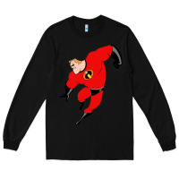 Black incredibles Long Sleeve Tee - linhVisuals