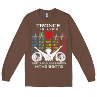 Chestnut trance music retro vintage dj gift t shirt Long Sleeve Tee - linhVisuals