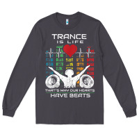 Trance Music Retro Vintage Dj Gift T Shirt Long Sleeve Tee | Teevron