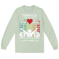 Matcha trance music retro vintage dj gift t shirt Long Sleeve Tee - linhVisuals