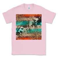 Bubblegum Pink Leopard Cowhide Pattern Classic Tee - CowCowDesign