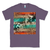 Lavender Leopard Cowhide Pattern Classic Tee - CowCowDesign
