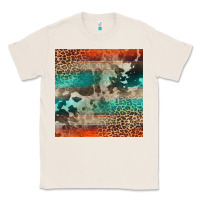 Natural Leopard Cowhide Pattern Classic Tee - CowCowDesign