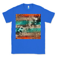 True Royal Leopard Cowhide Pattern Classic Tee - CowCowDesign