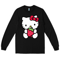 Black kitty Long Sleeve Tee - linhVisuals