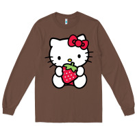 Chestnut kitty Long Sleeve Tee - linhVisuals