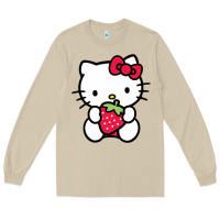 Mushroom kitty Long Sleeve Tee - linhVisuals