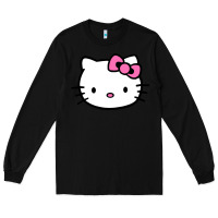 Black kitty Long Sleeve Tee - linhVisuals