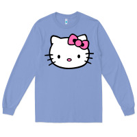Colony Blue kitty Long Sleeve Tee - linhVisuals
