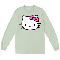 Matcha kitty Long Sleeve Tee - linhVisuals