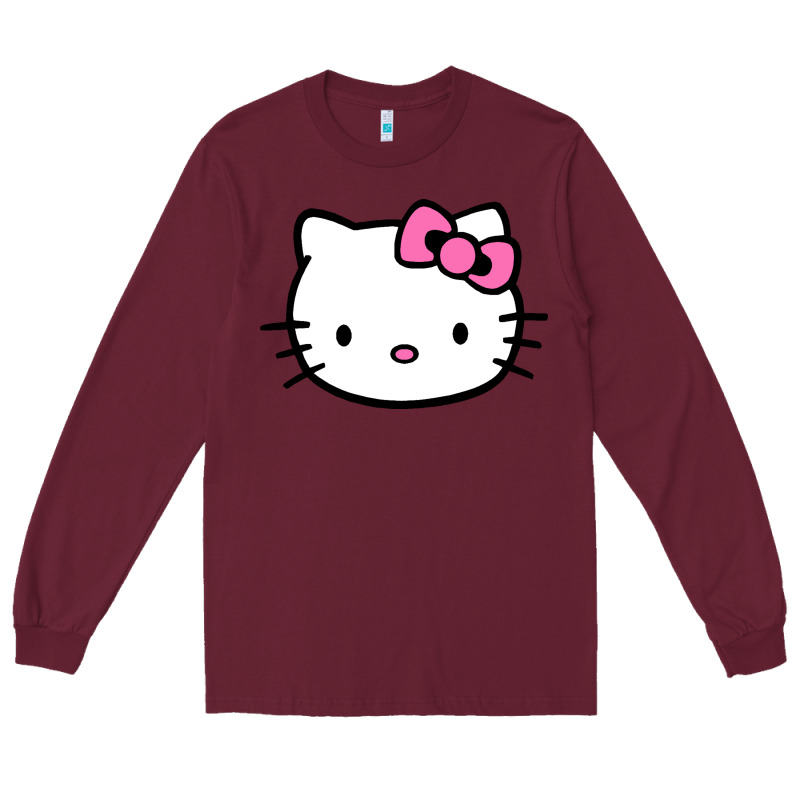 Kitty Long Sleeve Tee by linhVisuals | Teevron