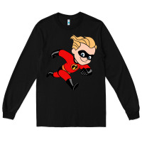 Black incredibles Long Sleeve Tee - linhVisuals