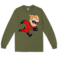 Army Green incredibles Long Sleeve Tee - linhVisuals