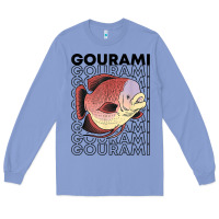 Colony Blue giant gourami fish 80's monster fish keeper tropical fish t shirt Long Sleeve Tee - linhVisuals