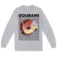 Moon Dust giant gourami fish 80's monster fish keeper tropical fish t shirt Long Sleeve Tee - linhVisuals