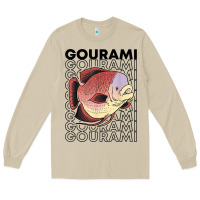 Mushroom giant gourami fish 80's monster fish keeper tropical fish t shirt Long Sleeve Tee - linhVisuals