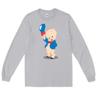 Moon Dust porky pig Long Sleeve Tee - linhVisuals