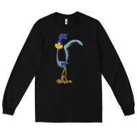 Black road runner Long Sleeve Tee - linhVisuals