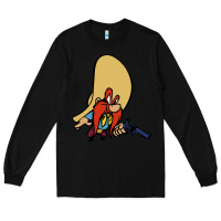 Black sam yosemite Long Sleeve Tee - linhVisuals