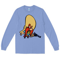 Colony Blue sam yosemite Long Sleeve Tee - linhVisuals