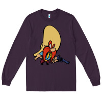 Plum sam yosemite Long Sleeve Tee - linhVisuals
