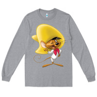 Heather Grey speedy gonzales Long Sleeve Tee - linhVisuals