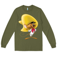 Army Green speedy gonzales Long Sleeve Tee - linhVisuals