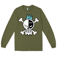 Army Green one piece Long Sleeve Tee - linhVisuals